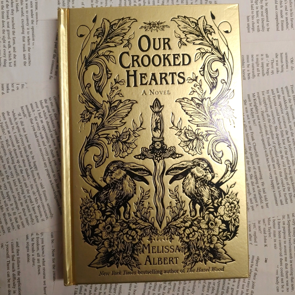 The Bookish Box Edition of Our Crooked Hearts by Melissa Albert